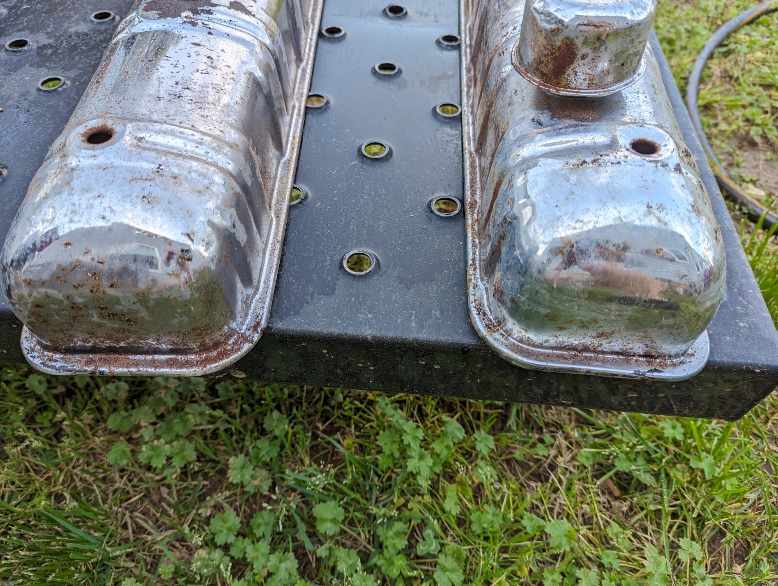 Studebaker V8 Chrome Rat Rod Valve Covers eBay