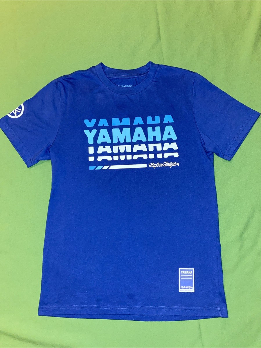 TEE※発送は1/3 Troy Lee Designs Youth X-large SS TEE TLD x Yamaha Dirt Bike T
