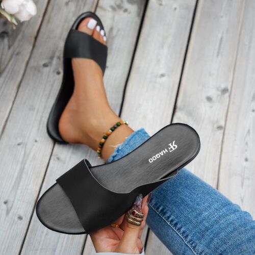 Fashion Fish Mouth Flat Slides Slippers Summer Seaside Vacation Beach Shoes For - Picture 5 of 8