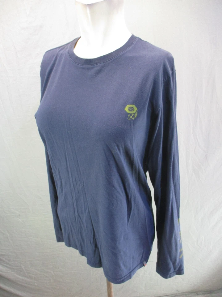 Top deportivo MOUNTAIN HARDWEAR talla S para hombre azul mezcla de algodón cuello redondo 897 Foto 3 de 4