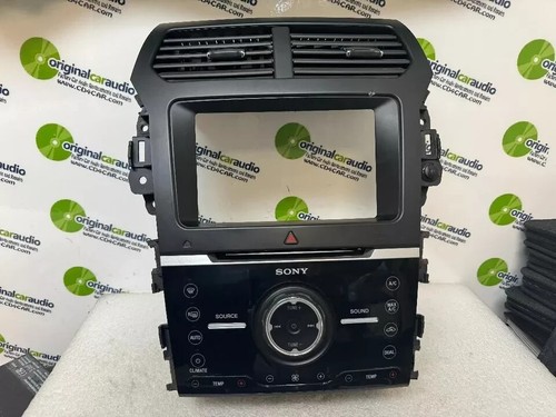 2014-2015 Ford Explorer Sony 8-inch touchscreen radio climate control panel