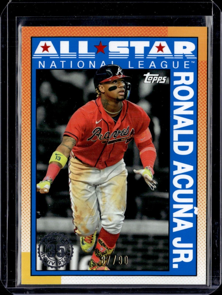 2025 Topps Series 2 #90AS-29 Ronald Acuna Jr. 1990 Vintage