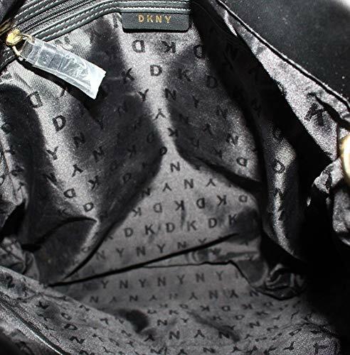 dkny embossed logo bag