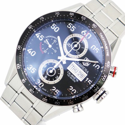 Tag Heuer Carrera Chronograph Day Date Caliber 16 CV2A10.BA0796 Automatic  Me | eBay