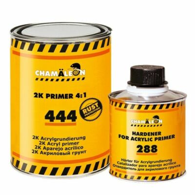 Acrylfüller 4:1 HS Füller Grundierung Grau 1L 2K Acryl Rostschutz Chamäleon