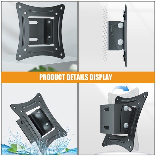 Monitor Hanger Height Adjustable Mounting Support Computer Arm Desk - Photo 12/12