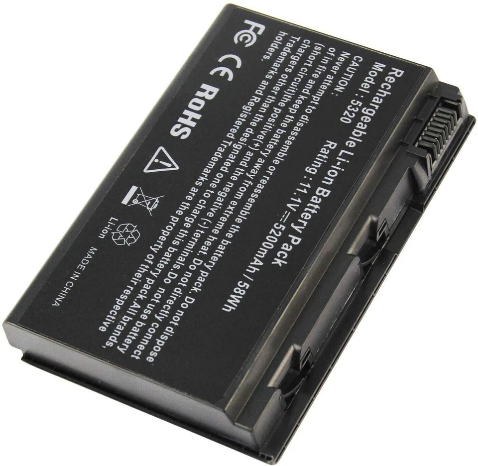 Batteria per Acer Extensa 5230E 5230-E 5420G 5620G 5620Z GRAPE32 GRAPE34 - Immagine 2 di 4