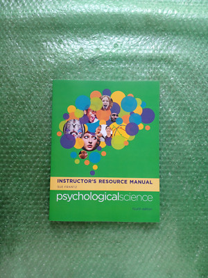 Instructor's Resource Manual: Psychological Science