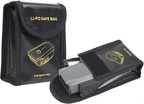 Funda protectora ignífuga para baterías DJI Mavic PRO | Bolsa de seguridad LiPo - Imagen 4 de 5