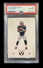 2017 panini vertex #33 tom brady; simple SP insert PSA 10  (PATS BLANK SLATE)