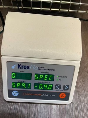 KrosFlo Digital Pressure Monitor Model 900-1607 w/ Power Supply,USED