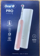 Image of Oral-B Pro Series 1 | Electric Toothbrush | 3 Modes + Bonus Travel Case | Pink