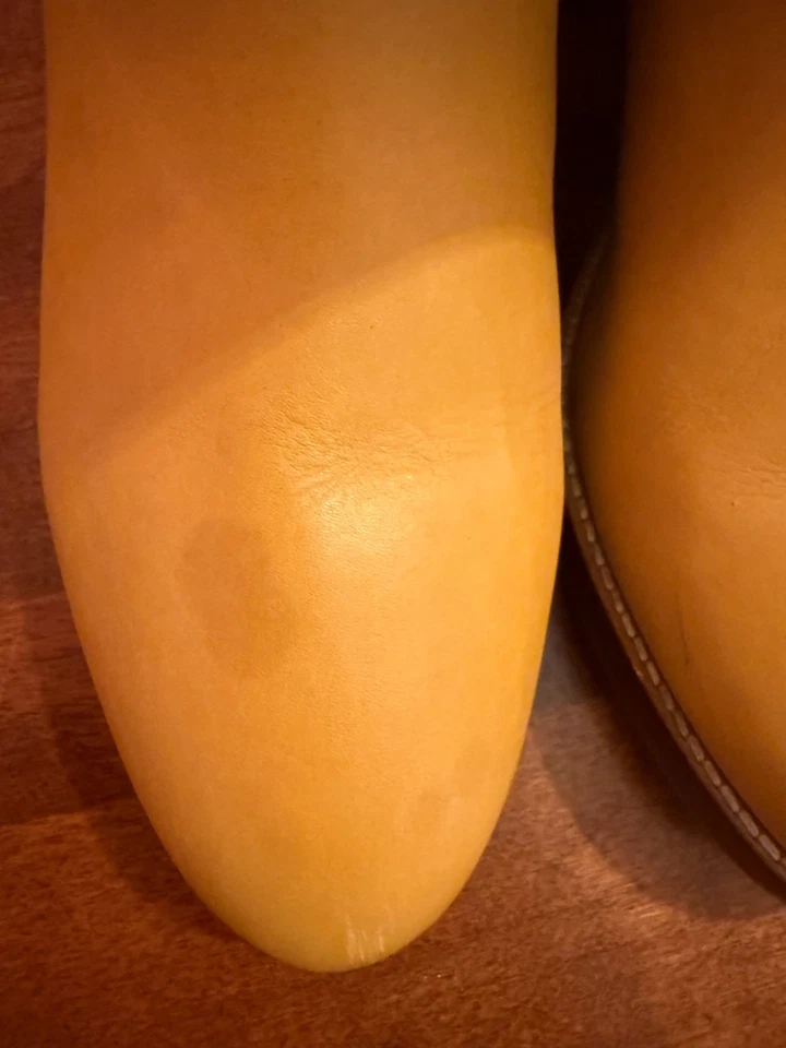 Botas femininas Frye Camryn altas em banana tamanho 10 FR42040 - Imagem 2 de 4