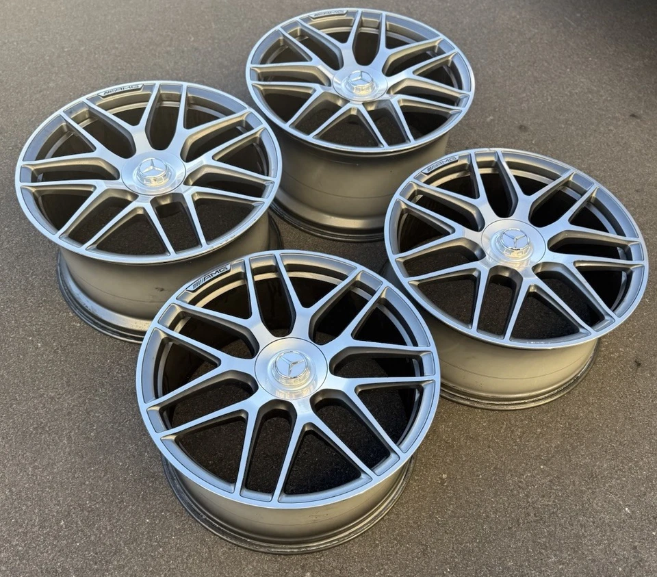 Llantas de aluminio Mercedes GLE 53 63AMG 22 pulgadas X167 C167 Hybrid A1674015601 A1674015701 Foto 2 de 4