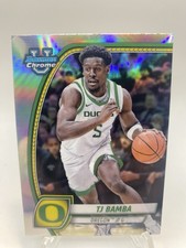 2024-25 Bowman University Chrome - TJ Bamba #74 Refractor (RC)
