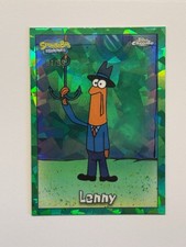 Topps Chrome SpongeBob SquarePants 25th Anniversary Lenny #167 /99 
