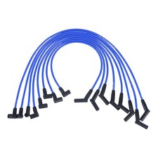 RLP Silicone Spark Plug Wires Set 8.0mm Blue Replacement for SBF Small Block ...