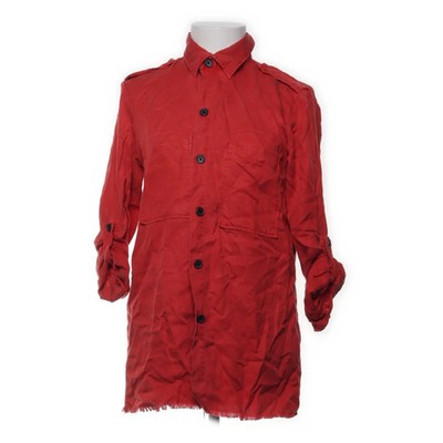 Zara Woman, Mantel, Damen, Größe: M, Rot, Lyocell, Denim #ENl