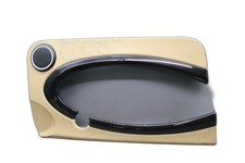 07-15 Mini Cooper Front Left Driver Side Interior Door Panel Trim Beige Oem