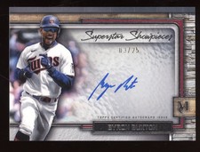 2023 Topps Museum Collection Superstar Showpieces Autograph Byron Buxton 03/25