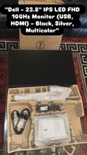 "Dell - 23.8" IPS LED FHD100H Monitor USB, HOMI - Black, Silver, Multicolop'