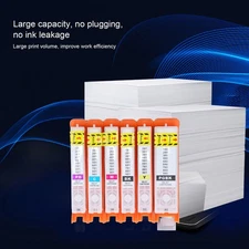 6 Colors Ink Cartridge Replacement Refill Inkjet Box Printer Accessories