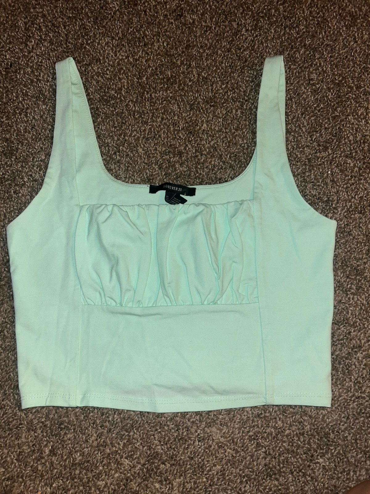 Mint Green Crop Top Size M From Forever 21