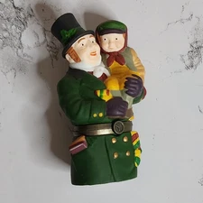 Dept 56 God Bless Us Every One BOB CRATCHIT & TINY TIM Box Dickens 58432 Retired
