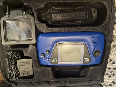 Sega GameGear Blue Fully Updated 