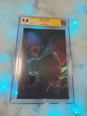 Fame: Ed Boon #NN CGC 9.8 SS Will Shrike Signed & Sketch ''3D'' Virgin  VERY RARE