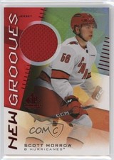2024-25 Upper Deck SP Game Used New Grooves Jersey Scott Morrow #NG-16 0b3