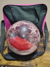 bowling ball with bag