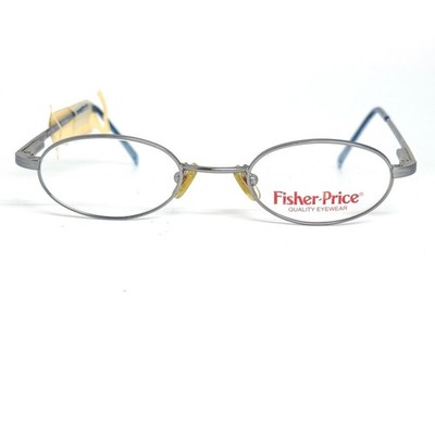 Fisher Price Euro 28 Steel Blue Oval Eyeglasses Frames 41-19-120 Kids 21682