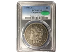 🔥 🔥1879‑CC Morgan Silver Dollar – PCGS F12 – Capped Die Variety – CAC 🔥🔥