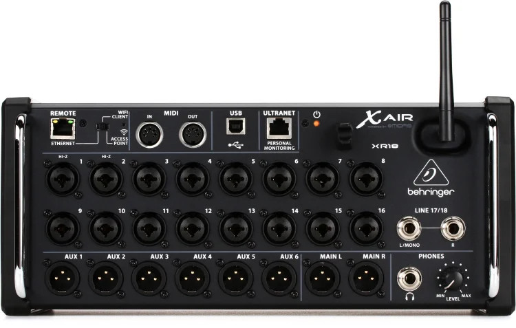 Behringer X Air XR18 18-channel Tablet-controlled Digital Mixer