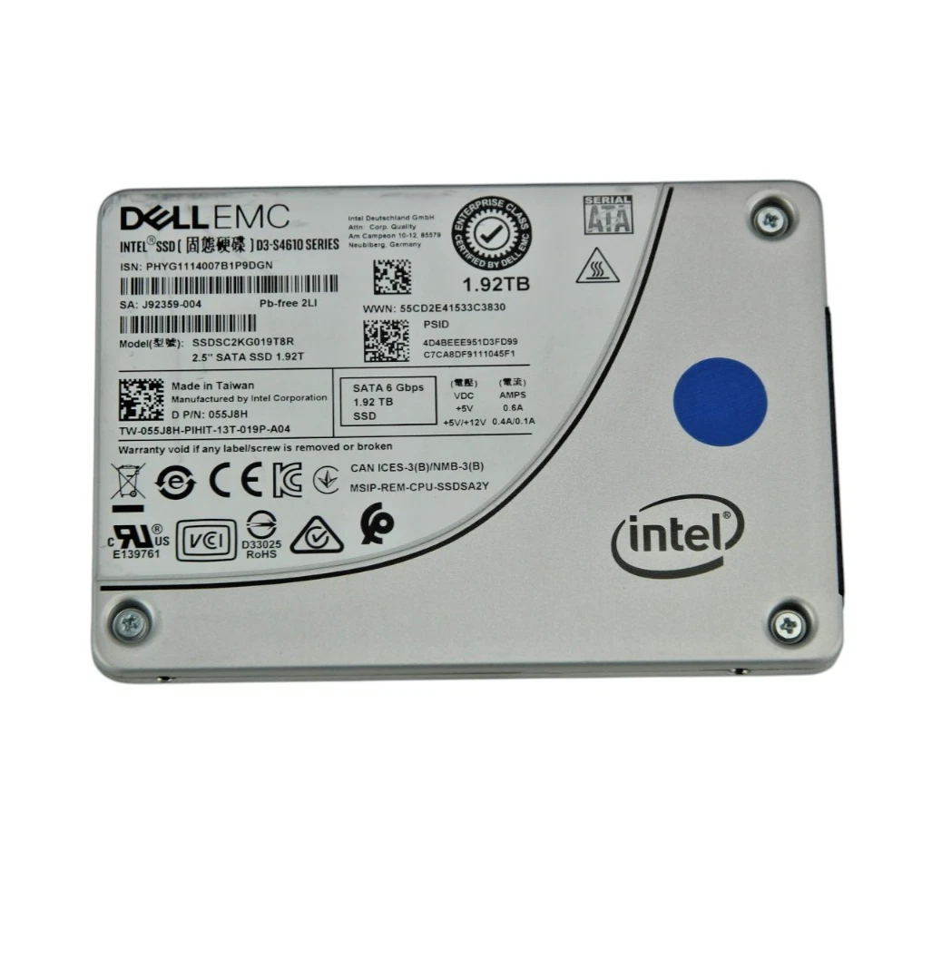 PCメモリが急騰中！お早めに／DELL／17インチ／第10世代／SSD＋HDD Dell Enterprise S4610 1.92TB SATA 6Gb/s MU 2.5