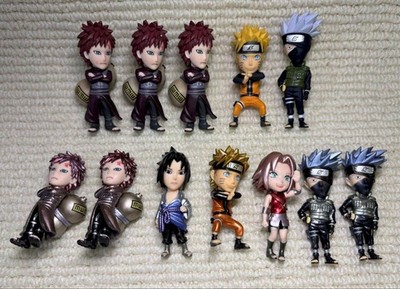 NARUTO World Collectible Figures Set of 12 Metallic
