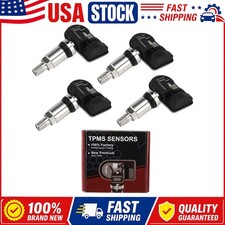 4x All In 1 Universal Programmable Tpms Sensor 315433mhz Metal Stem Universal 4x All In 1 Universal Programmable Tpms Sensor 315433mhz Metal Stem Universal
