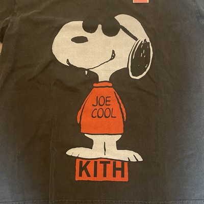KITH for Peanuts Joe Cool Vintage Tee|2025|XXL|Black|IN HAND SHIPS