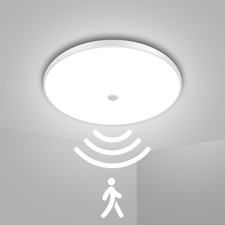 Motion Sensor Ceiling Light Indoor Wired Motion Activated Ceiling Light 6500k