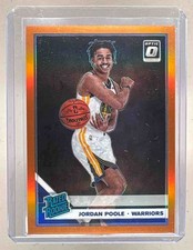 Jordan Poole 2019 Panini Donruss Optic #169 Orange Rookie RC /199