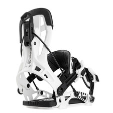 Nidecker Flow NX-2 white attacchi snowboard veloci bindings new M L XL