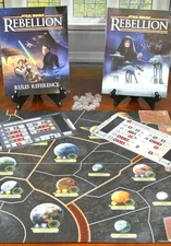 STAR WARS - REBELLION Replacement Pieces - GAME BOARD DICE STANDS REFERENCE BOX