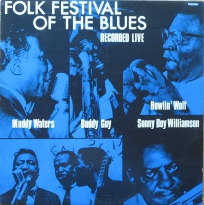 M. Waters, B. Guy, H. Wolf, S. Boy Williamson - Folk Festival Of The Blues - LP