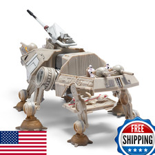 Jazwares Star Wars Micro Galaxy Squadron At-Te - 9-Inch Six-Legged Vehicle
