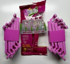 Disposable Razors Women Lot of 2 23 Razors Assorted Brand New READ