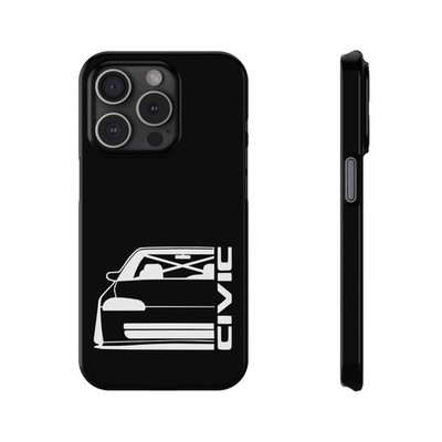 Honda Civic JDM iPhone Case 17 16 15 14 13 12 Pro Max Plus Air Mini Drift Car