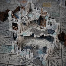 Manor House Ruin 28mm Herr der Ringe Tabletop...