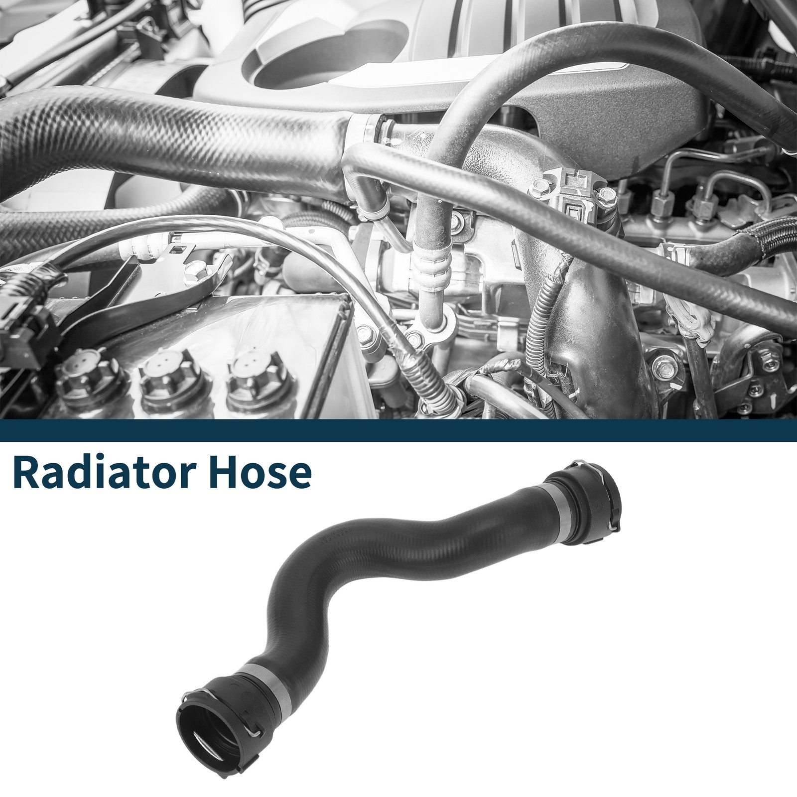 Volvo XC60 2009-2015 Upper Radiator Hose Water Pipe 32249280 OEM Plastic Replacement