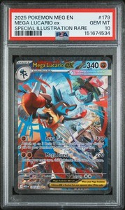 Mega Lucario ex 179/132 Mega Evolution